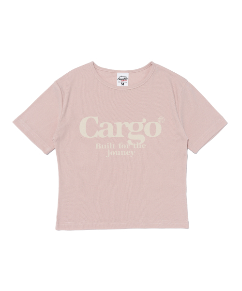 CARGOBROS FOR WOMAN(カーゴブロスフォーウィメン)の「カーゴストリートロゴショート半袖Tシャツ(ピンク)(Tシャツ/カットソー・レディース・その他・FREE)」の1枚目の写真