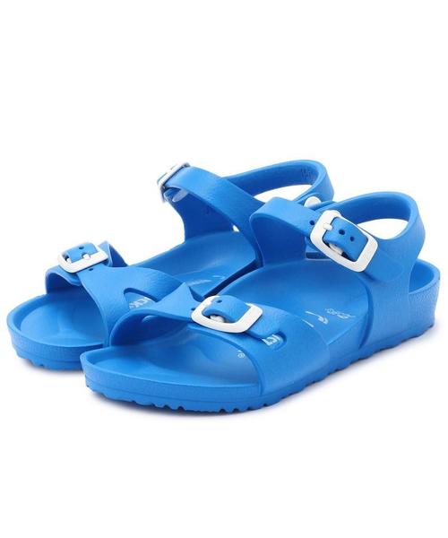 BIRKENSTOCK(ビルケンシュトック)の「RIO/リオ EVA (KIDS)(サンダル・キッズ・ネイビー/レッド/ローズ/カーキ/ピンク/イエロー/オレンジ/ブルー/シルバー/パープル・33/34/31/29/26/27/30/32/28/25/24)」の3枚目の写真