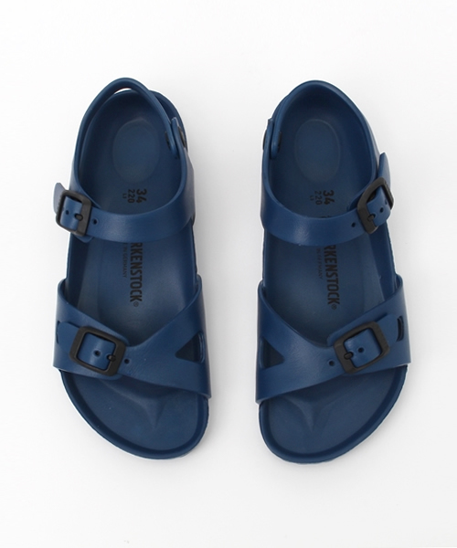 BIRKENSTOCK(ビルケンシュトック)の「RIO/リオ EVA (KIDS)(サンダル・キッズ・ネイビー/レッド/ローズ/カーキ/ピンク/イエロー/オレンジ/ブルー/シルバー/パープル・33/34/31/29/26/27/30/32/28/25/24)」の17枚目の写真