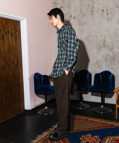 niko and...(ニコアンド)の「ピーチ起毛ツイルパンツ(その他パンツ・メンズ・ブラック/ブラウン・LARGE/MEDIUM)」の10枚目の写真