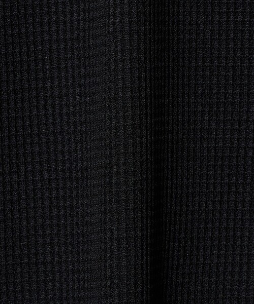 CITEN（シテン）の「＜CITEN＞ヘンリーネックワッフルヒュージT（Tシャツ/カットソー・メンズ・ホワイト/ブラック・L/M）」の16枚目の写真