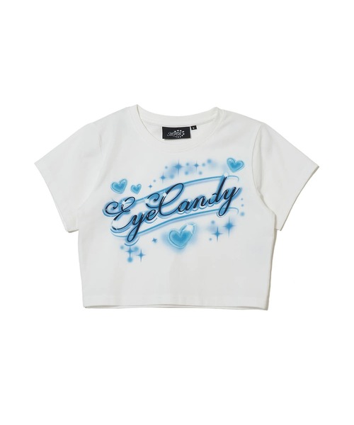 AFB（エーエフビー）の「WMS SPRAY EYE CANDY TEE（Tシャツ/カットソー・レディース・ブラック/ホワイト・XS）」の2枚目の写真