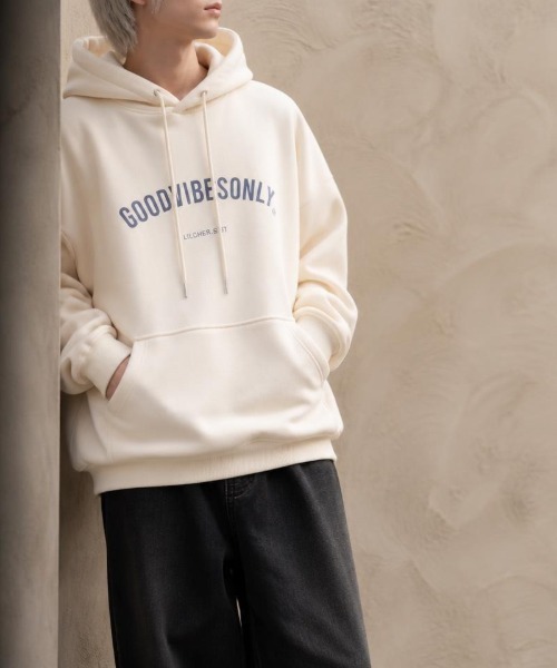 Burner(バーナー)の「【Cr+ov(クローヴ)】裏起毛 グラフィックプリント プルオーバーパーカー cro-hoodie-13-17【RBT】(パーカー・メンズ・ブラウン/グリーン/ベージュ/イエロー/ブルー/グレー/ピンク/パープル/レッド/ホワイト/グレー系その他・FREE)」の5枚目の写真