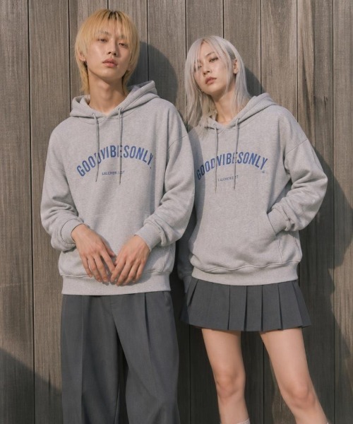 Burner(バーナー)の「【Cr+ov(クローヴ)】裏起毛 グラフィックプリント プルオーバーパーカー cro-hoodie-13-17【RBT】(パーカー・メンズ・ブラウン/グリーン/ベージュ/イエロー/ブルー/グレー/ピンク/パープル/レッド/ホワイト/グレー系その他・FREE)」の1枚目の写真