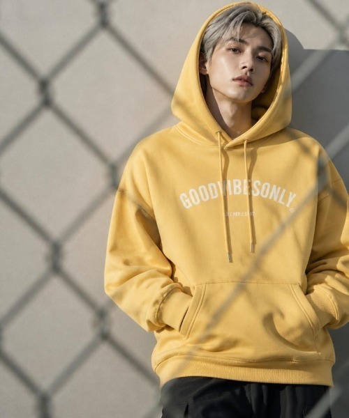Burner(バーナー)の「【Cr+ov(クローヴ)】裏起毛 グラフィックプリント プルオーバーパーカー cro-hoodie-13-17【RBT】(パーカー・メンズ・ブラウン/グリーン/ベージュ/イエロー/ブルー/グレー/ピンク/パープル/レッド/ホワイト/グレー系その他・FREE)」の9枚目の写真