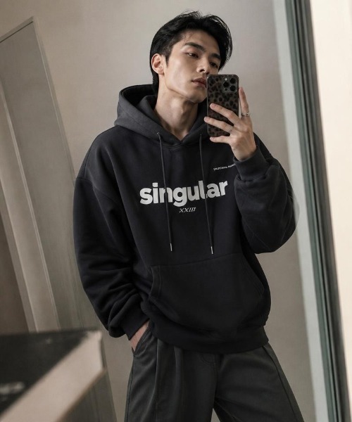 Burner(バーナー)の「【Cr+ov(クローヴ)】裏起毛 グラフィックプリント プルオーバーパーカー cro-hoodie-13-17【RBT】(パーカー・メンズ・ブラウン/グリーン/ベージュ/イエロー/ブルー/グレー/ピンク/パープル/レッド/ホワイト/グレー系その他・FREE)」の16枚目の写真