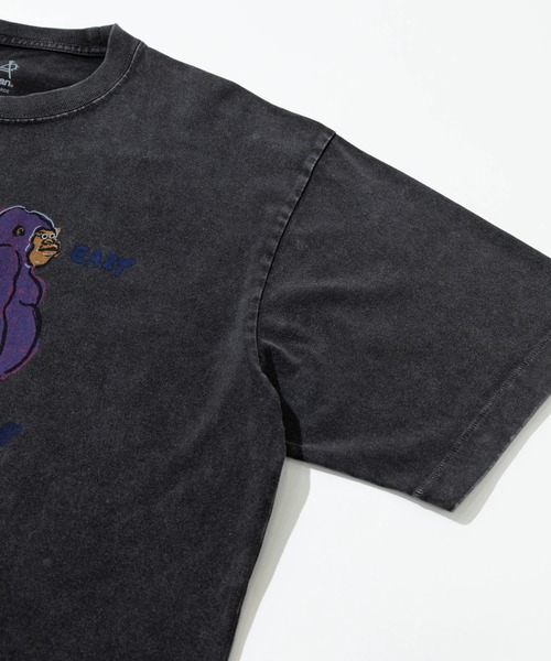 go slow caravan(ゴースローキャラバン)の「RAY綿 G/D ゴリゴリゴリラ TEE(Tシャツ/カットソー・メンズ・ブラック系その他2/ホワイト・MEDIUM/LARGE/X-LARGE)」の5枚目の写真