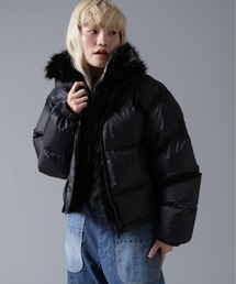 BEAVER（ビーバー）の「B omnivore/ビーオムニボー　NYLON FUR STAND BLOUSON（ブルゾン）」