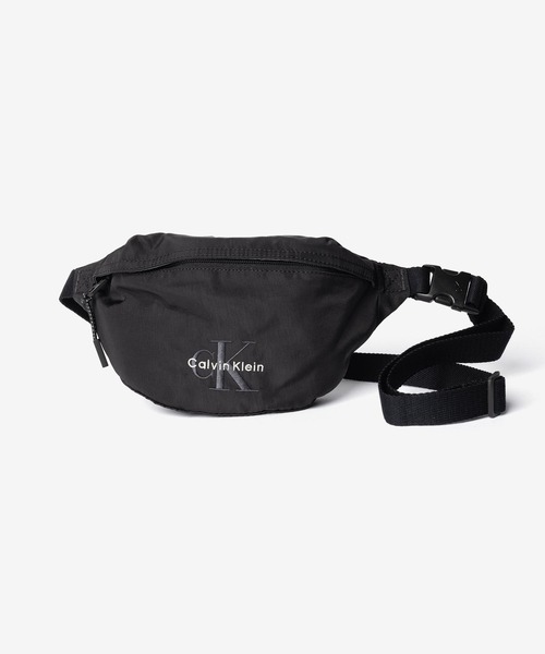 Calvin Klein(カルバン・クライン)の「【Calvin Klein / カルバン・クライン】BOLD WAISTBAG ロゴ ウエストバッグ(ボディバッグ/ウエストポーチ・メンズ・ブラック・FREE)」の3枚目の写真