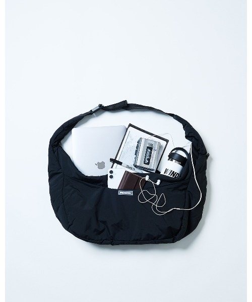 WIND AND SEA(ウィンダンシー)の「ALL-DAY SHOULDER BAG(ショルダーバッグ・メンズ・ブラック/ネイビー/カーキ・FREE)」の11枚目の写真