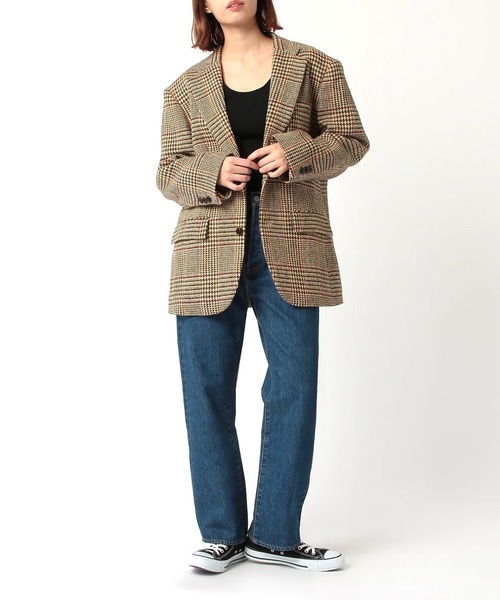 J.B. ATTIRE(ジェイビーアタイア)の「J.B. ATTIRE RIVE GAUCHE JACKET(テーラードジャケット・レディース・BROWN・1)」の4枚目の写真