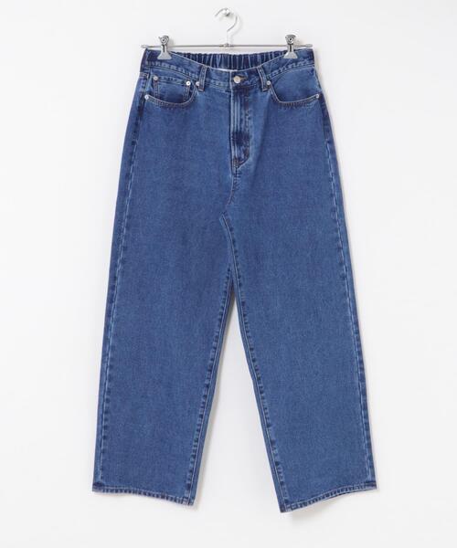 URBAN RESEARCH Sonny Label(アーバンリサーチサニーレーベル)の「ウエストイージーデニムパンツ(デニムパンツ・メンズ・ライトインディゴブルー/インディゴブルー・MEDIUM/LARGE)」の5枚目の写真