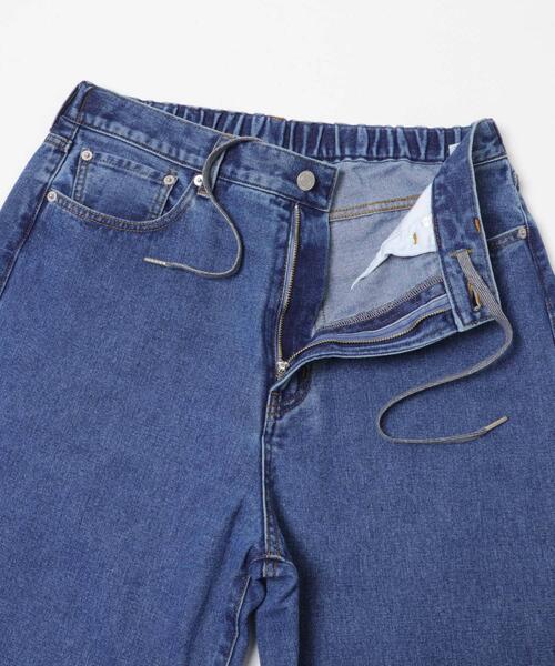URBAN RESEARCH Sonny Label(アーバンリサーチサニーレーベル)の「ウエストイージーデニムパンツ(デニムパンツ・メンズ・ライトインディゴブルー/インディゴブルー・MEDIUM/LARGE)」の6枚目の写真