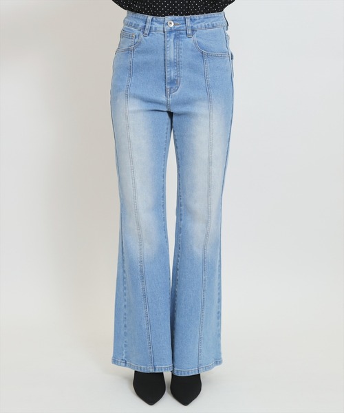 WILLSELECTION(ウィルセレクション)の「センターシームフレアデニムパンツ(デニムパンツ・レディース・ブルー/ネイビー・SMALL/MEDIUM)」の20枚目の写真