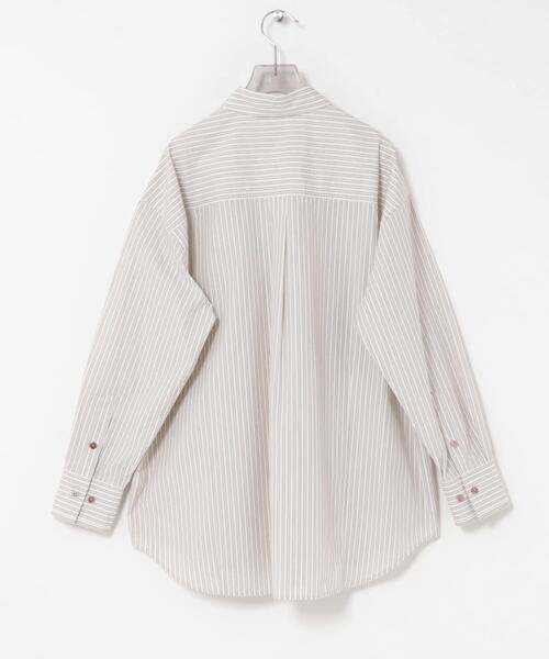 URBAN RESEARCH(アーバンリサーチ)の「new basic QUIET STRIPE SHIRTS(シャツ/ブラウス・レディース・ストライプ・FREE)」の4枚目の写真