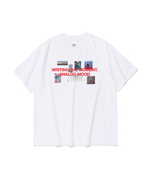ANALOG MOOD（アナログムード）の「アナログモーメントグラフィック半袖Tシャツ(ホワイト)（Tシャツ/カットソー）」