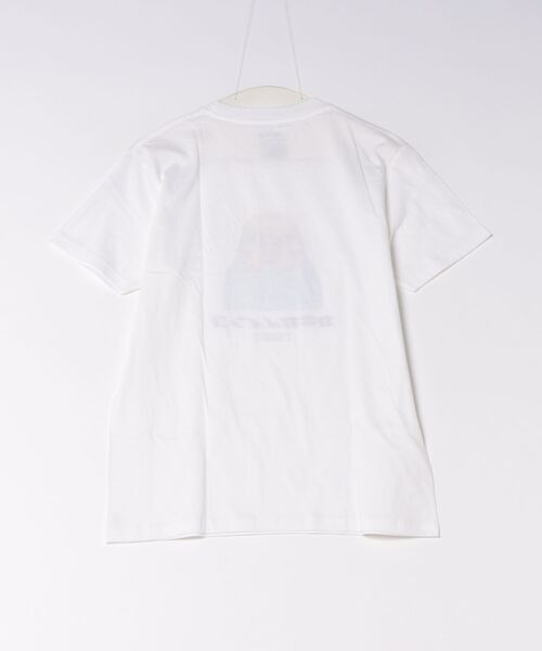 Moftique(モフティック)の「Moftique(モフティック) エントリーモデル 半袖Tシャツ アニマル セキセイインコ イエローフェイス 鳥 ペット インクジェットプリント 褪せ感 4.0オンス 薄手 トップス カットソー 夏 カジュアル レディース ユニセックス(Tシャツ/カットソー・レディース・ホワイト・S)」の2枚目の写真