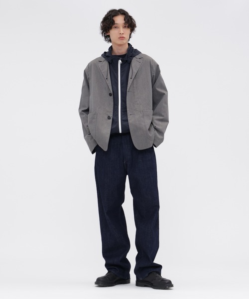MHL.(エムエイチエル)の「LIGHTWEIGHT NYLON POPLIN(ブルゾン・レディース・ネイビー・SMALL/MEDIUM/LARGE)」の10枚目の写真