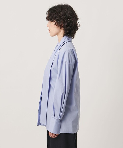 MARW UNITED ARROWS(マルゥ ユナイテッドアローズ)の「<MARW UNITED ARROWS>リボン ブラウス(シャツ/ブラウス・レディース・ホワイト/ライトブルー・FREE)」の9枚目の写真