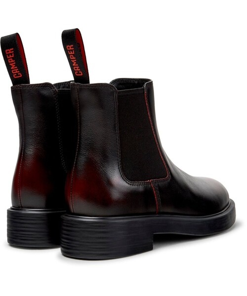 CAMPER（カンペール）の「[カンペール] DEAN / アンクルブーツ（ブーツ・レディース・ワインレッド・23.5cm/23.0cm/24.0cm/25.0cm）」の3枚目の写真