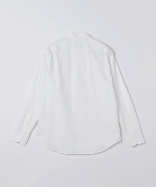 SHIPS(シップス)の「THE STATES MADE(R) ウォッシュド オックスフォード バンドカラー シャツ(シャツ/ブラウス・メンズ・ホワイト・SMALL/MEDIUM/LARGE/X-LARGE)」の2枚目の写真