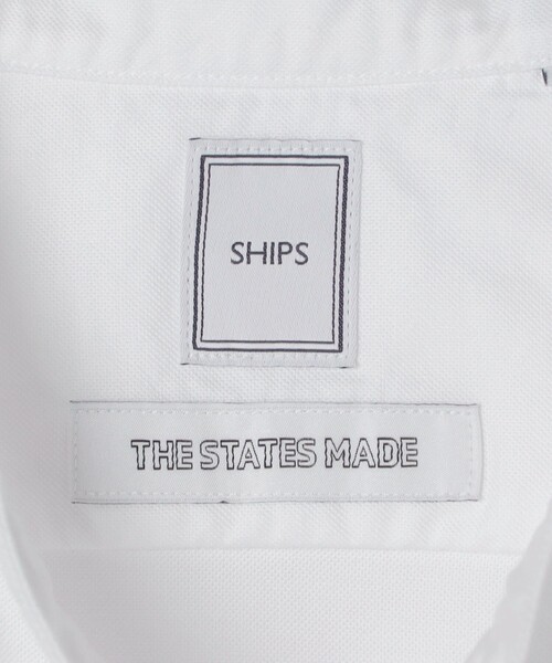 SHIPS(シップス)の「THE STATES MADE(R) ウォッシュド オックスフォード バンドカラー シャツ(シャツ/ブラウス・メンズ・ホワイト・SMALL/MEDIUM/LARGE/X-LARGE)」の6枚目の写真