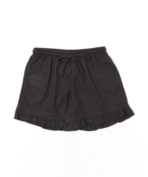 Pittok(ピットク)の「フリルフレアワッフル地ショートパンツ(その他パンツ・レディース・グレー/ホワイト/ブラック・MEDIUM)」の9枚目の写真