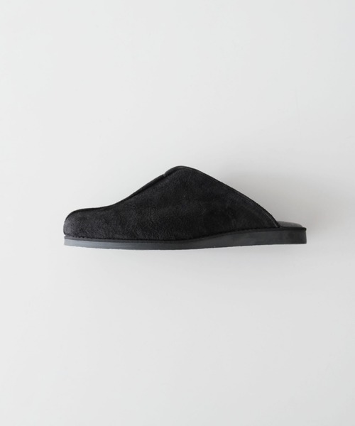 TIDEWAY（タイドウェイ）の「PIGSUEDE FLAT SANDAL（サンダル・レディース・ブラック/チャコールグレー/ブラウン/サーモンピンク/ベージュ・SMALL/MEDIUM/LARGE）」の18枚目の写真