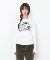 GOGOGO ロングスリーブTシャツ [ホワイト]