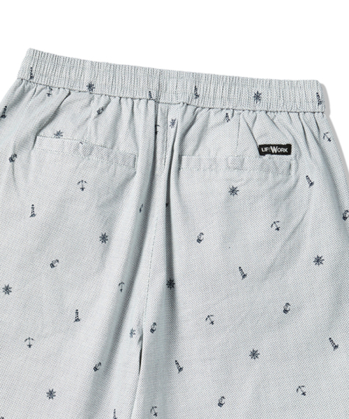 LIFE WORK(ライフワーク)の「パターンショートパンツ(その他パンツ・レディース・ホワイト/ライトブルー/ネイビー/ピンク/ライトカーキ・MEDIUM/LARGE)」の8枚目の写真