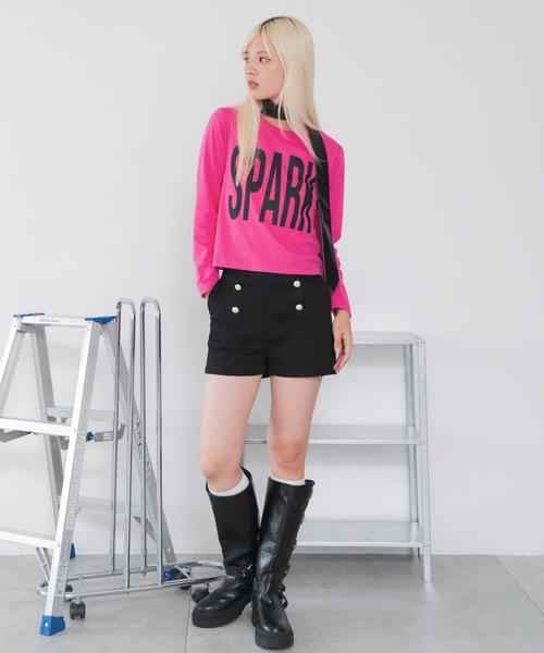 WEGO(ウィゴー)の「WEGO/【26年秋冬新作】ナポレオンマイクロショートパンツ(その他パンツ・レディース・カーキ/ブラック・FREE)」の13枚目の写真