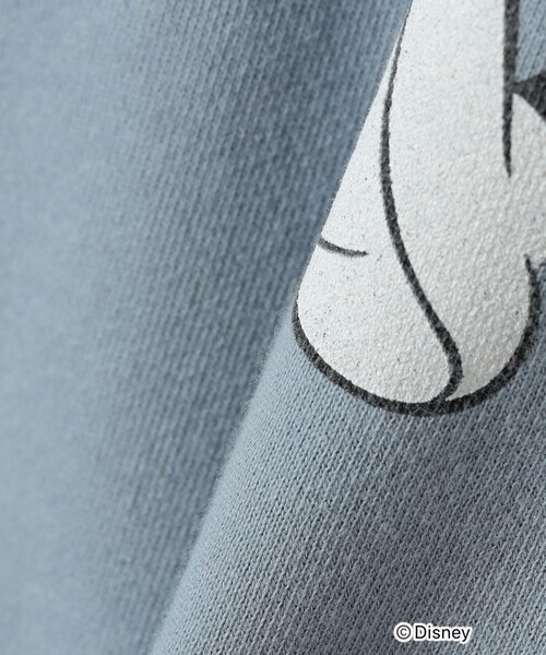 GOOD ROCK SPEED（グッドロックスピード）の「【SHIPS別注】GOOD ROCK SPEED:〈洗濯機可能〉MICKEY / SWEAT（スウェット・レディース・ライトブルー/ブラウン・ONE SIZE）」の16枚目の写真