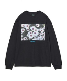 PRINT L/S T-SHIRT(MOSAIC FLOWER)