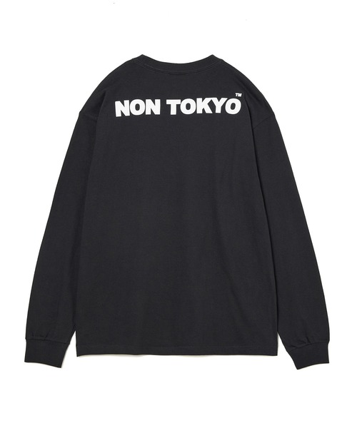NON TOKYO(ノントーキョー)の「PRINT L/S T-SHIRT(MOSAIC FLOWER)(Tシャツ/カットソー・レディース・ネイビー/ホワイト/ブラック・2/1)」の12枚目の写真