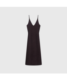 モヘアレイヤードニットドレス_パープル / MOHAIR LAYERED KNIT DRESS_PURPLE