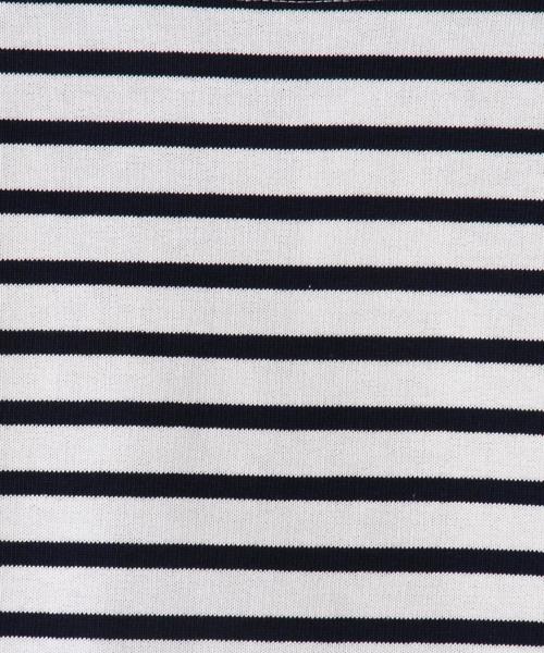 SAINT JAMES（セントジェームス）の「別注【SAINT JAMES(セントジェームス)】OUESSANT16①（Tシャツ/カットソー・キッズ・ホワイト/グレー/ネイビー・4A/8A/6A）」の9枚目の写真