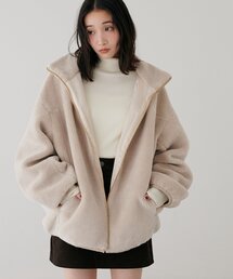キレイメボアスタンドブルゾン