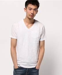 VENCEEXCHANGE | スラブピグメントTシャツ   (Tシャツ/カットソー)
