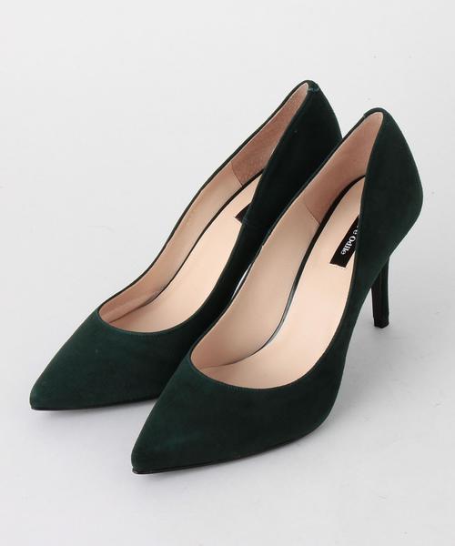 ODETTE E ODILE(オデットエオディール)の「OID ポインテッドトゥ パンプス85↓↑(パンプス・レディース・ワインレッド/レッド/ブラック/グレー/ゴールド/ダークグリーン/ネイビー/オリーブ・21.5㎝/23cm/23.5cm/22.5cm/22cm/24.5cm/24cm/25cm)」の1枚目の写真