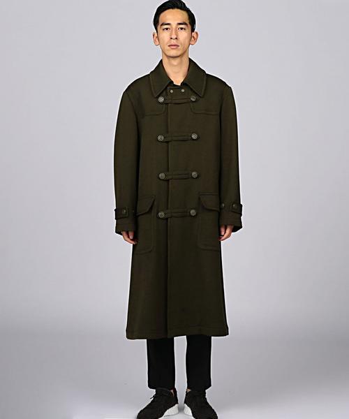 EN ROUTE（アンルート）の「ENR ツイルダッフルコート◆（ダッフルコート・メンズ・ブラック/オリーブ・1/2/3）」の11枚目の写真