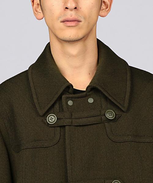 EN ROUTE（アンルート）の「ENR ツイルダッフルコート◆（ダッフルコート・メンズ・ブラック/オリーブ・1/2/3）」の14枚目の写真
