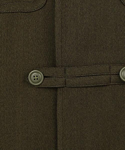 EN ROUTE（アンルート）の「ENR ツイルダッフルコート◆（ダッフルコート・メンズ・ブラック/オリーブ・1/2/3）」の7枚目の写真