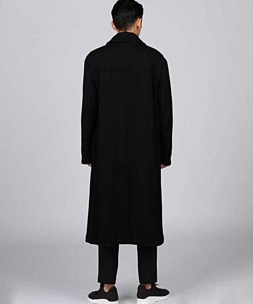 EN ROUTE（アンルート）の「ENR ツイルダッフルコート◆（ダッフルコート・メンズ・ブラック/オリーブ・1/2/3）」の8枚目の写真