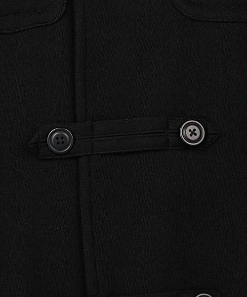 EN ROUTE（アンルート）の「ENR ツイルダッフルコート◆（ダッフルコート・メンズ・ブラック/オリーブ・1/2/3）」の9枚目の写真