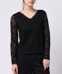 WEGO | WEGO/2WAYレースロングスリーブカットソー(Tシャツ/カットソー)