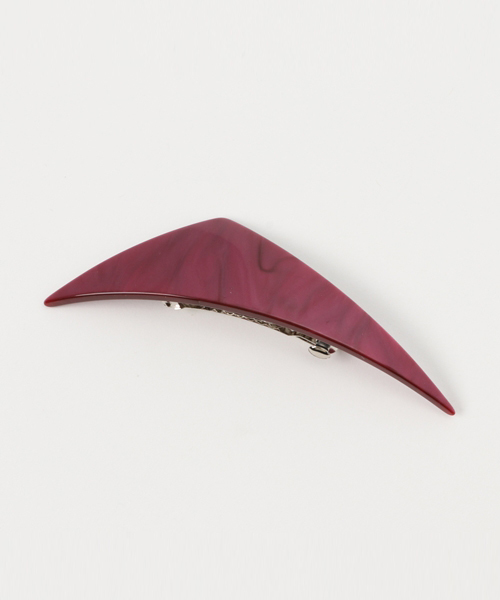 sAn（サン）の「sAn/ブーメランヘアバレッタ	（バレッタ/ヘアクリップ・レディース・ゴールド/ゴールド系その他/レッド系その他/ボルドー/ブラック系その他/ブラック/シルバー系その他/シルバー・FREE）」の4枚目の写真