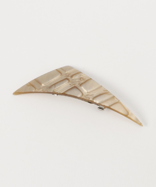 sAn（サン）の「sAn/ブーメランヘアバレッタ	（バレッタ/ヘアクリップ・レディース・ゴールド/ゴールド系その他/レッド系その他/ボルドー/ブラック系その他/ブラック/シルバー系その他/シルバー・FREE）」の15枚目の写真