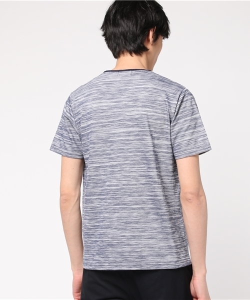 MEN'S BIGI（メンズビギ）の「クルーネック半袖Ｔシャツ（大人Tシャツ） / スラブ天竺（Tシャツ/カットソー・メンズ・グレー/ホワイト/ネイビー・M/S/L）」の5枚目の写真
