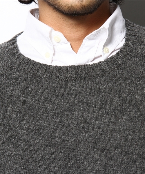 BEAMS PLUS（ビームスプラス）の「BEAMS PLUS / クルーネックニット