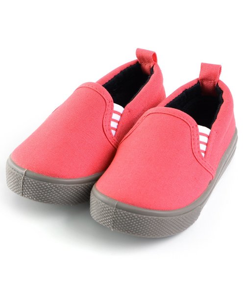 Ampersand(アンパサンド)の「ベビースリッポン(スリッポン・キッズ・ブラック/マスタード/ネイビー/ピンク/カーキ/グレー・15 /14.5/14/13.5/13)」の6枚目の写真